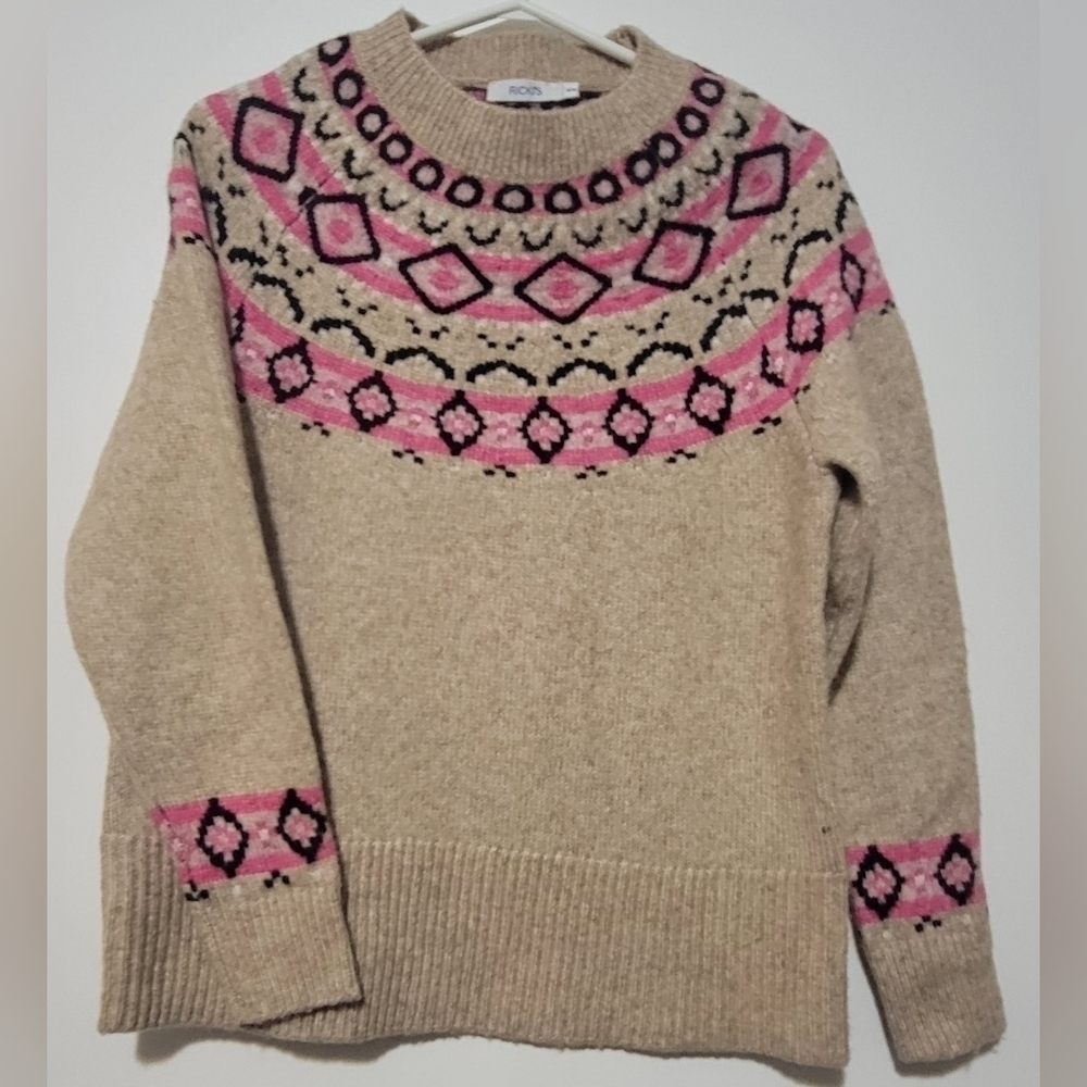 Ricki's Fair Isle Pullover Sweater - Picture 4 of 5